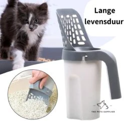 The Pets Supplier - Kattenbak Schep - Kattenbakschep Met Opvangbak - Kattenbak Grind - Kattenzakjes 11 The Pets Supplier - Kattenbak Schep - Kattenbakschep Met Opvangbak - Kattenbak Grind - Kattenzakjes -Kattenproducten 1200x1200 339