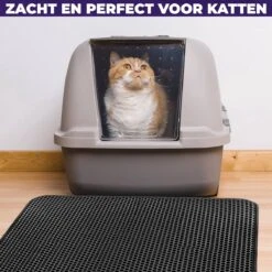 Kattenbakmat - Schoonloopmat - Katten Grit Opvanger - Kattenbakvulling - Waterdicht - Dubbele Laag - Honingraat - 40 X 50 Cm - Zwart 10 Kattenbakmat - Schoonloopmat - Katten Grit Opvanger - Kattenbakvulling - Waterdicht - Dubbele Laag - Honingraat - 40 X 50 Cm - Zwart -Kattenproducten 1200x1200 366