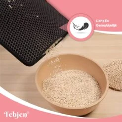 TEBJEN Kattenbakmat – Kattenbak Mat Grit Opvanger - Schoonloop Katten Mat – Dubbele Waterdichte Laag – Uitloopmat Kattenbak – Kattenbak Accessoires - Met Speelgoedmuisje En Schepje - 40x50cm 21 TEBJEN Kattenbakmat – Kattenbak Mat Grit Opvanger - Schoonloop Katten Mat – Dubbele Waterdichte Laag – Uitloopmat Kattenbak – Kattenbak Accessoires - Met Speelgoedmuisje En Schepje - 40x50cm -Kattenproducten 1200x1200 376