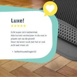 Kattenbakmat - 40 X 50 Cm - Grijs - Uitloopmat Kat - Kattenbakvulling - Opvang Ruimte - Grit Opvanger - Waterdicht - Eco-friendly 16 Kattenbakmat - 40 X 50 Cm - Grijs - Uitloopmat Kat - Kattenbakvulling - Opvang Ruimte - Grit Opvanger - Waterdicht - Eco-friendly -Kattenproducten 1200x1200 384
