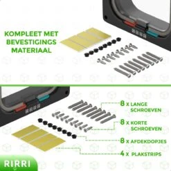 Rirri Kattenluik Met Tunnel - 4 Vergrendelingsstanden - Weersbestendig - Binnen En Buiten - Maat L - Zwart - 25,5 X 23.5 Cm 14 Rirri Kattenluik Met Tunnel - 4 Vergrendelingsstanden - Weersbestendig - Binnen En Buiten - Maat L - Zwart - 25,5 X 23.5 Cm -Kattenproducten 1200x1200 452