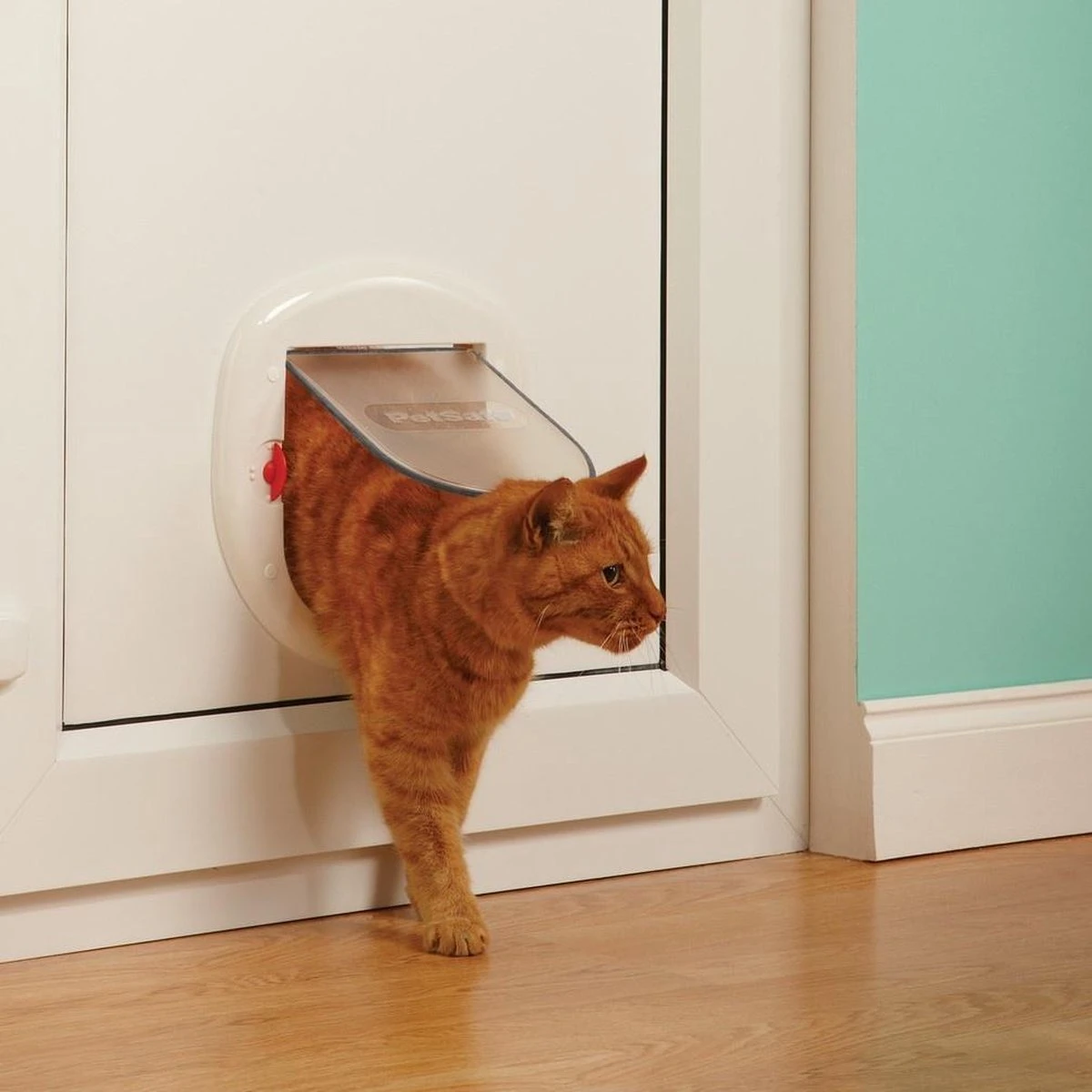 Petsafe 200 Kattenluik - Wit - L - 29,4 X 29,5 X 5 Cm 10 Petsafe 200 Kattenluik - Wit - L - 29,4 X 29,5 X 5 Cm - Afbeelding 8