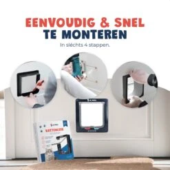 JC Pets Premium Kattenluik - Inclusief Tunnel - 4 Vergrendelingsstanden - Zwart - 20 X 19 X 5.5 Cm - Waterdicht 14 JC Pets Premium Kattenluik - Inclusief Tunnel - 4 Vergrendelingsstanden - Zwart - 20 X 19 X 5.5 Cm - Waterdicht -Kattenproducten 1200x1200 517