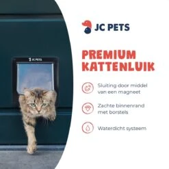 JC Pets Premium Kattenluik - Inclusief Tunnel - 4 Vergrendelingsstanden - Zwart - 20 X 19 X 5.5 Cm - Waterdicht 18 JC Pets Premium Kattenluik - Inclusief Tunnel - 4 Vergrendelingsstanden - Zwart - 20 X 19 X 5.5 Cm - Waterdicht -Kattenproducten 1200x1200 521