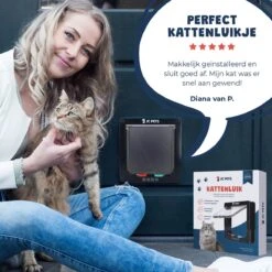 JC Pets Premium Kattenluik - Inclusief Tunnel - 4 Vergrendelingsstanden - Zwart - 20 X 19 X 5.5 Cm - Waterdicht 21 JC Pets Premium Kattenluik - Inclusief Tunnel - 4 Vergrendelingsstanden - Zwart - 20 X 19 X 5.5 Cm - Waterdicht -Kattenproducten 1200x1200 524