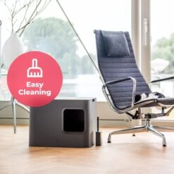 Hoopo® Dome Kattenbak Grijs - Kattenbak - Kattenbakschep - Kattenbakmat 16 Hoopo® Dome Kattenbak Grijs - Kattenbak - Kattenbakschep - Kattenbakmat -Kattenproducten 1200x1200 554