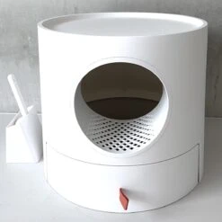 A Sunny Day Kattenbak Met Lade, Bedje En Krabplank - Inclusief Schepje - Design Kattenbak - Wit - Dichte Kattenbak - Kattenbak Gesloten 33 A Sunny Day Kattenbak Met Lade, Bedje En Krabplank - Inclusief Schepje - Design Kattenbak - Wit - Dichte Kattenbak - Kattenbak Gesloten -Kattenproducten 1200x1200 579