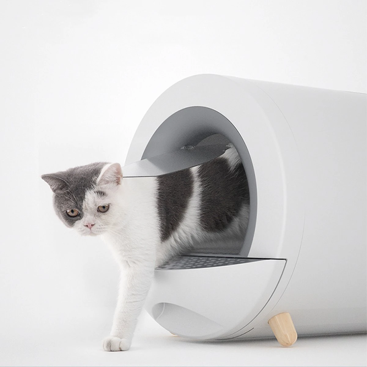 XL Kattenbak - Tunnel Met Geurfilter En Lade - Design Kattenbak 6 XL Kattenbak - Tunnel Met Geurfilter En Lade - Design Kattenbak - Afbeelding 4