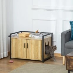 PawHut Katzentoilett Mit Griff D31-053 14 PawHut Katzentoilett Mit Griff D31-053 -Kattenproducten 1200x1200 617