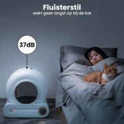 Dierboel Automatische Kattenbak - Zelfreinigende Kattenbak Met App - Ook Geschikt Voor Grote Katten 65L 11 Dierboel Automatische Kattenbak - Zelfreinigende Kattenbak Met App - Ook Geschikt Voor Grote Katten 65L -Kattenproducten 1200x1200 624