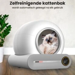 Dierboel Automatische Kattenbak - Zelfreinigende Kattenbak Met App - Ook Geschikt Voor Grote Katten 65L 12 Dierboel Automatische Kattenbak - Zelfreinigende Kattenbak Met App - Ook Geschikt Voor Grote Katten 65L -Kattenproducten 1200x1200 625