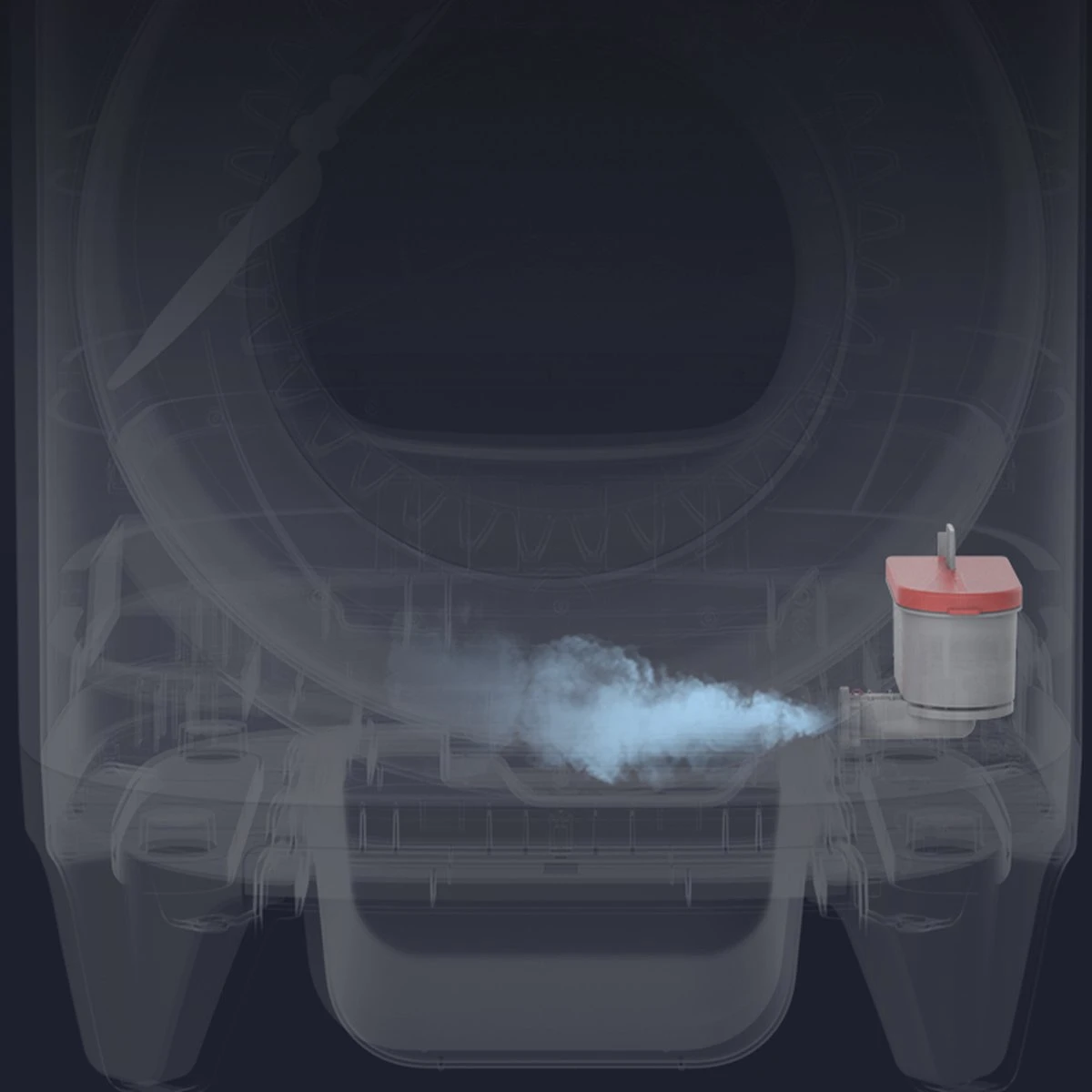 PETKIT Pura X Self-Cleaning Cat Litter Box, No Scooping Automatic Cat Litter Box Fr Multiple Cats, XSecure/Odor Removal/APP Control Automatic Cat Littler Box With Mat 5 PETKIT Pura X Self-Cleaning Cat Litter Box, No Scooping Automatic Cat Litter Box Fr Multiple Cats, XSecure/Odor Removal/APP Control Automatic Cat Littler Box With Mat - Afbeelding 3