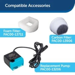 PetSafe® Streamside Ceramic Pet Fountain - Keramische Drinkfontein Voor Katten En Kleine Honden - Water Borrelt Zacht Over De Toren - Door Het Design Van Alle Kanten Bereikbaar - 1,8 Liter - PetSafe Streamside 12 PetSafe® Streamside Ceramic Pet Fountain - Keramische Drinkfontein Voor Katten En Kleine Honden - Water Borrelt Zacht Over De Toren - Door Het Design Van Alle Kanten Bereikbaar - 1,8 Liter - PetSafe Streamside -Kattenproducten 1200x1200 63