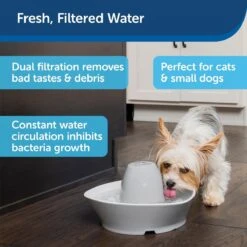 PetSafe® Streamside Ceramic Pet Fountain - Keramische Drinkfontein Voor Katten En Kleine Honden - Water Borrelt Zacht Over De Toren - Door Het Design Van Alle Kanten Bereikbaar - 1,8 Liter - PetSafe Streamside 13 PetSafe® Streamside Ceramic Pet Fountain - Keramische Drinkfontein Voor Katten En Kleine Honden - Water Borrelt Zacht Over De Toren - Door Het Design Van Alle Kanten Bereikbaar - 1,8 Liter - PetSafe Streamside -Kattenproducten 1200x1200 64
