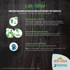 Almo Nature Zuinige Kattenbakvulling Klontvormend En Milieuvriendelijk - Inhoud 4,54 Kg 18 Almo Nature Zuinige Kattenbakvulling Klontvormend En Milieuvriendelijk - Inhoud 4,54 Kg -Kattenproducten 1200x1200 652