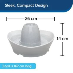 PetSafe® Streamside Ceramic Pet Fountain - Keramische Drinkfontein Voor Katten En Kleine Honden - Water Borrelt Zacht Over De Toren - Door Het Design Van Alle Kanten Bereikbaar - 1,8 Liter - PetSafe Streamside 18 PetSafe® Streamside Ceramic Pet Fountain - Keramische Drinkfontein Voor Katten En Kleine Honden - Water Borrelt Zacht Over De Toren - Door Het Design Van Alle Kanten Bereikbaar - 1,8 Liter - PetSafe Streamside -Kattenproducten 1200x1200 68