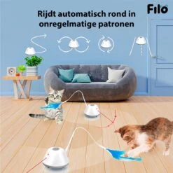 Filo Elektrisch Rijdend Kattenspeelgoed Met Laser - Rijdend Kattenspeeltje - Automatisch Interactief Speelgoed Katten - Kattencadeaus - Elektronisch Speelgoed Kittens - Kat - Kitten - Laserspeelgoed - Kado 15 Filo Elektrisch Rijdend Kattenspeelgoed Met Laser - Rijdend Kattenspeeltje - Automatisch Interactief Speelgoed Katten - Kattencadeaus - Elektronisch Speelgoed Kittens - Kat - Kitten - Laserspeelgoed - Kado -Kattenproducten 1200x1200 703