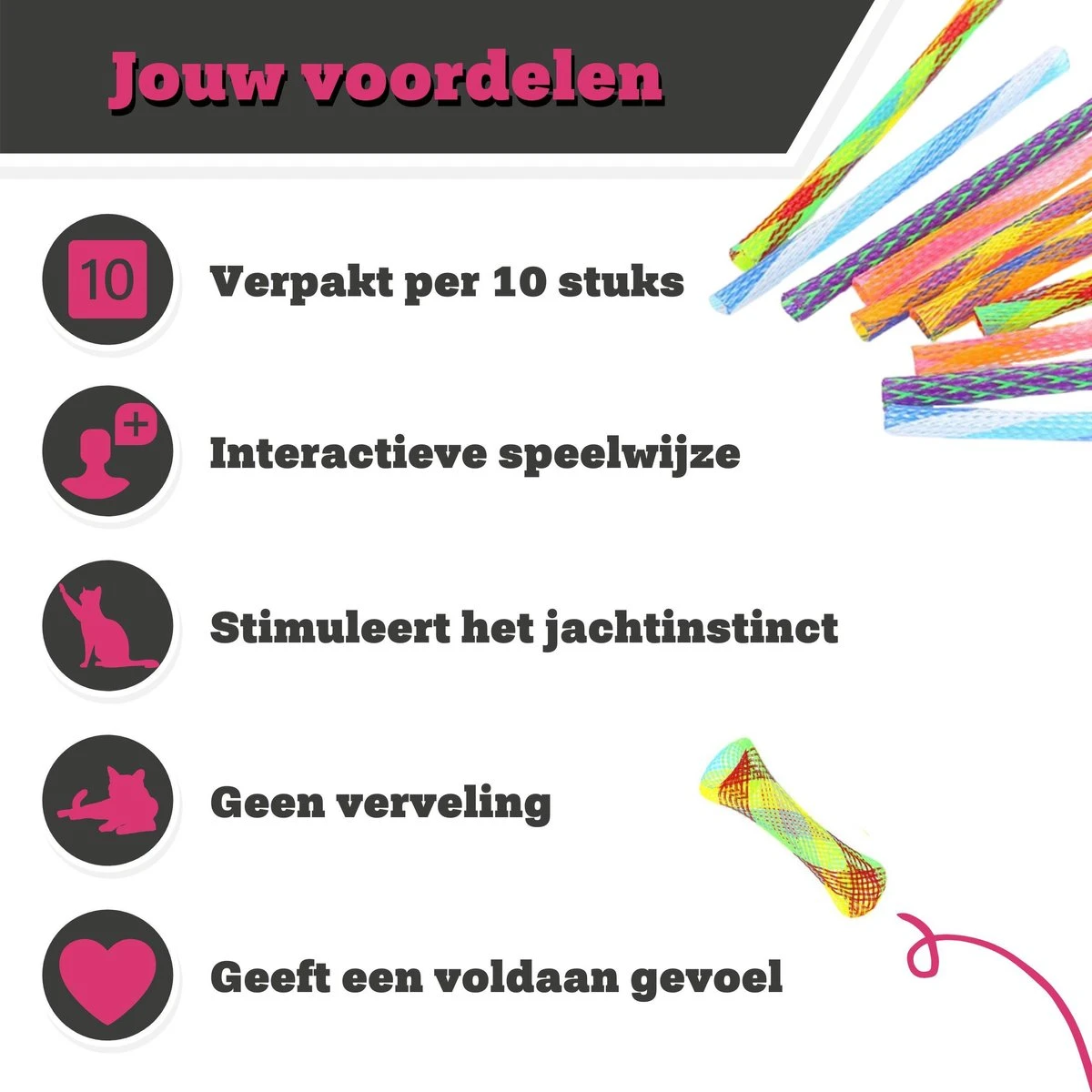 Make Me Purr Kitty Boinks Springveren (10 Stuks) - Kattenspeeltjes - Kattenspeelgoed - Speelgoed Voor Katten Veertjes - Kat Speeltje Springveer - Kitten Speeltjes Springveertjes - Kattenveertjes 4 Make Me Purr Kitty Boinks Springveren (10 Stuks) - Kattenspeeltjes - Kattenspeelgoed - Speelgoed Voor Katten Veertjes - Kat Speeltje Springveer - Kitten Speeltjes Springveertjes - Kattenveertjes - Afbeelding 2