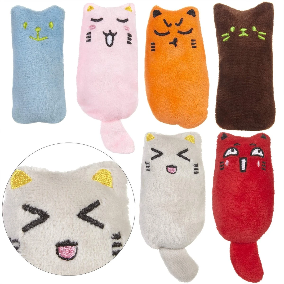 Mint Kitty Katten Speelgoed Set Van Kattenkussen Met Kattenkruid 3 Mint Kitty Katten Speelgoed Set Van Kattenkussen Met Kattenkruid