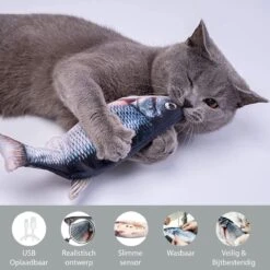 Filo Elektrisch Kattenspeeltje Bewegende Vis 30CM Met Kattenkruid + Goudvis 20CM - Interactief Speelgoed Katten - Elektronisch Kattenspeelgoed - Dansende Elektrische Speelvis Kat - Kattenspeeltjes Intelligentie - Speelgoed Kittens - Speeltjes Kitten 14 Filo Elektrisch Kattenspeeltje Bewegende Vis 30CM Met Kattenkruid + Goudvis 20CM - Interactief Speelgoed Katten - Elektronisch Kattenspeelgoed - Dansende Elektrische Speelvis Kat - Kattenspeeltjes Intelligentie - Speelgoed Kittens - Speeltjes Kitten -Kattenproducten 1200x1200 758