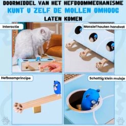 Sla De Mol Kattenspeeltje - Katten Speelgoed - Kattenspeelgoed - Kattenspeeltjes - Kattenspeeltjes Intelligentie - Kattenspeelgoed Intelligentie 12 Sla De Mol Kattenspeeltje - Katten Speelgoed - Kattenspeelgoed - Kattenspeeltjes - Kattenspeeltjes Intelligentie - Kattenspeelgoed Intelligentie -Kattenproducten 1200x1200 847