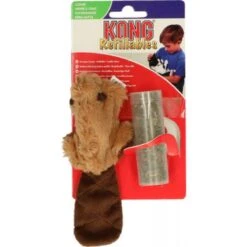 Kong Kat Catnip Bever - Speelmuis - Bruin - 3,8 X 4,5 X 4,2 -Kattenproducten 1200x1200 862