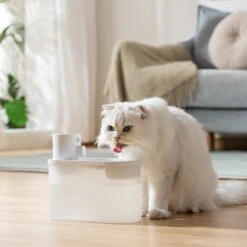 Hoopo® Agua - DRAADLOZE Waterfontein Katten - SMART Waterfontein Katten - UVC Disinfectie - 2 Liter - Automatische Katten Fontein 17 Hoopo® Agua - DRAADLOZE Waterfontein Katten - SMART Waterfontein Katten - UVC Disinfectie - 2 Liter - Automatische Katten Fontein -Kattenproducten 1200x1200 89
