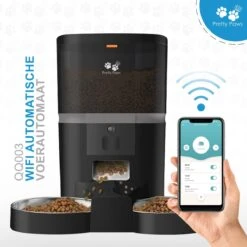Pretty Paws QQ003 - Wifi Voermachine - Dubbele Voerbakjes - Zwart - Kat - 6L 14 Pretty Paws QQ003 - Wifi Voermachine - Dubbele Voerbakjes - Zwart - Kat - 6L -Kattenproducten 1200x1200 94