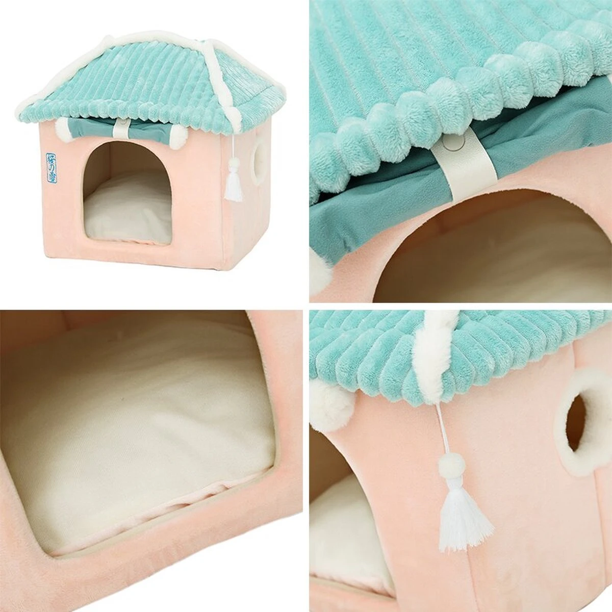 Merkloos Petsential Sakura Japanse Mand - Voor Katten (kattenmand) En Kleine Huisdieren (huisdierenmand) 10 Merkloos Petsential Sakura Japanse Mand - Voor Katten (kattenmand) En Kleine Huisdieren (huisdierenmand) - Afbeelding 8