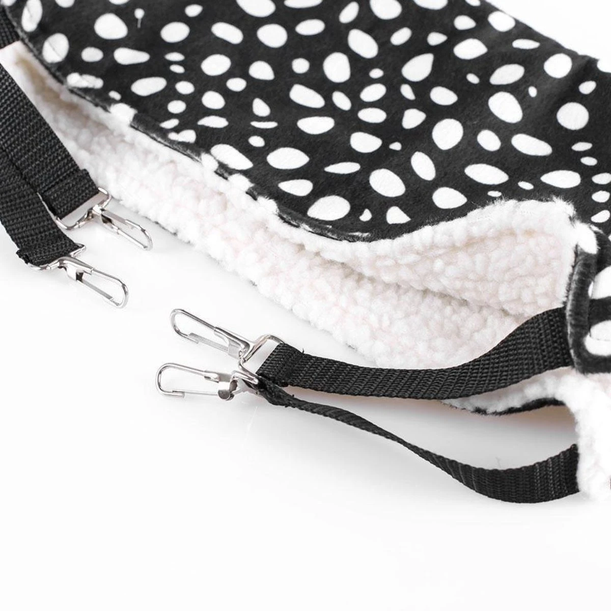 Merkloos Dieren Hangmat - Hangende Mat Deken Speeltje Voor Fret / Konijn / Cavia / Hamster / Rat / Chinchilla - Katten Kooi Hangmat 6 Merkloos Dieren Hangmat - Hangende Mat Deken Speeltje Voor Fret / Konijn / Cavia / Hamster / Rat / Chinchilla - Katten Kooi Hangmat - Afbeelding 4