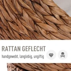 PawHut Kattenmand Rotan Kattennest Kattenbed Met Kussen Huisdierbed Bruin D30-104 17 PawHut Kattenmand Rotan Kattennest Kattenbed Met Kussen Huisdierbed Bruin D30-104 -Kattenproducten 1200x1200 980