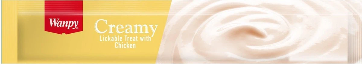 Wanpy Creamy Lickable Treats Kip - Voordeelbundel 5 Stuks - Kattensnack 4 Wanpy Creamy Lickable Treats Kip - Voordeelbundel 5 Stuks - Kattensnack - Afbeelding 2