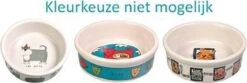 Trixie Voerbak Kat Keramiek Met Print Assorti (200 ML-12 CM) -Kattenproducten 1200x404