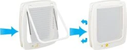 Ferplast Swing Poezendeur 5T - Wit - 22,5 X 9,6 X 25,2 Cm -Kattenproducten 1200x483