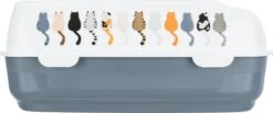 Trixie Kattenbak Delio Grijs/wit 9 Trixie Kattenbak Delio Grijs/wit -Kattenproducten 1200x500