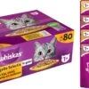 Whiskas 1+ Natvoer - Gevogelte - Selectie In Gelei - Maaltijdzakjes 80 X 85 G -Kattenproducten 1200x640