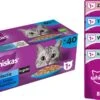 Whiskas 1+ Natvoer - Vis - Selectie In Gelei - Maaltijdzakjes 40 X 85 G -Kattenproducten 1200x681