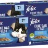 Felix Elke Dag Feest Vis 7+ Senior - Katten Natvoer - 48 X 85g