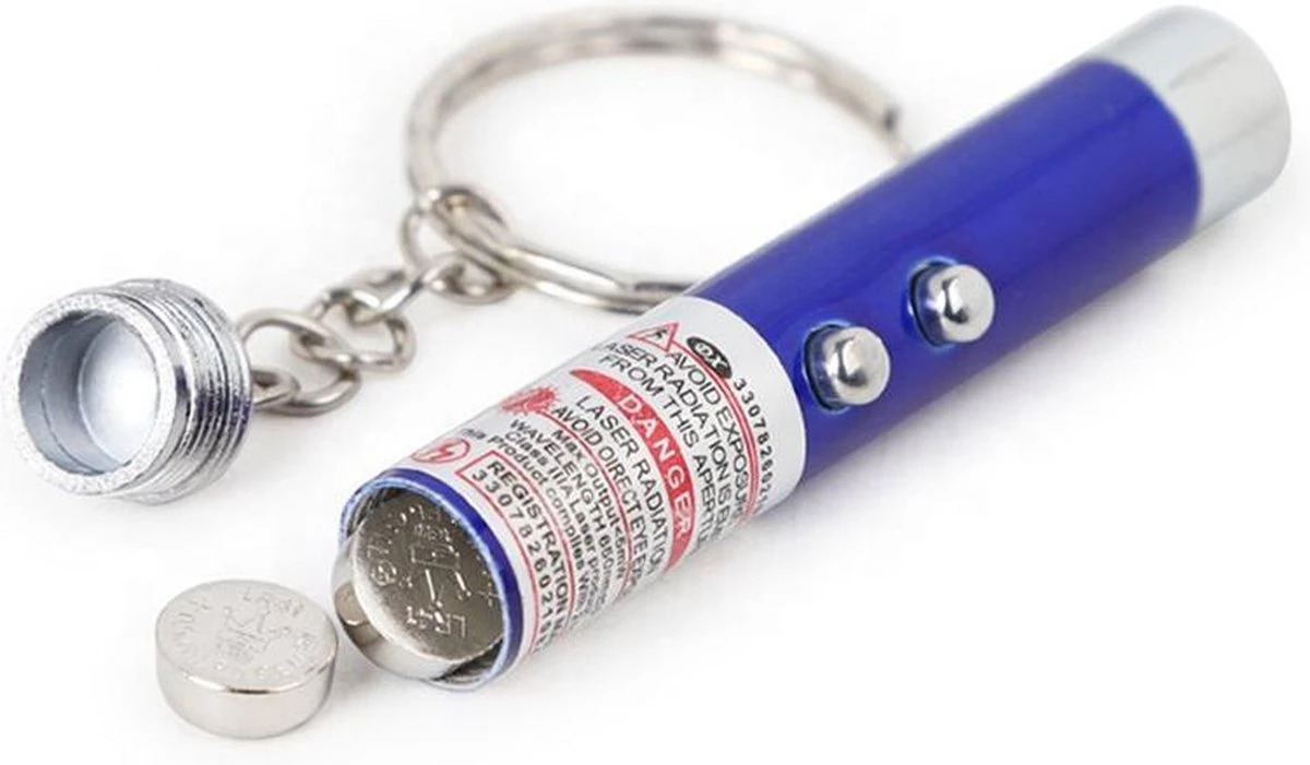 Merkloos 2 In 1 - Laserlampje Voor Katten - Kattenspeelgoed - + Mini Zaklamp 3 Merkloos 2 In 1 - Laserlampje Voor Katten - Kattenspeelgoed - + Mini Zaklamp