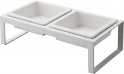 Yamazaki Tower Dierenvoerbakjes - Wit 14 Yamazaki Tower Dierenvoerbakjes - Wit -Kattenproducten 1200x716