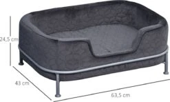 PawHut Hondenbank Met Rugleuning Huisdierenbank Met Metalen Poten Hondenbed Kattenbank D04-157 15 PawHut Hondenbank Met Rugleuning Huisdierenbank Met Metalen Poten Hondenbed Kattenbank D04-157 -Kattenproducten 1200x720 5