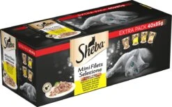 Sheba Mini Filets In Saus Kattenvoer Maaltijdzakjes Gevogelte 40 X 85 G 11 Sheba Mini Filets In Saus Kattenvoer Maaltijdzakjes Gevogelte 40 X 85 G -Kattenproducten 1200x748