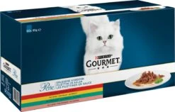 Gourmet Perle Mini Filets In Saus - Kattenvoer Natvoer - Kip, Konijn, Rund & Zalm - 60 X 85 Gr 10 Gourmet Perle Mini Filets In Saus - Kattenvoer Natvoer - Kip, Konijn, Rund & Zalm - 60 X 85 Gr -Kattenproducten 1200x768 1