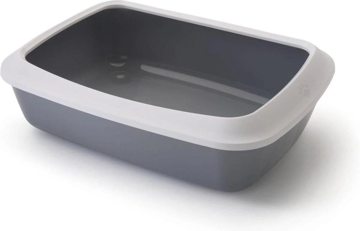 Savic Iriz - Kattenbak - Grijs - 42 X 31 X 12,5 Cm 3 Savic Iriz - Kattenbak - Grijs - 42 X 31 X 12,5 Cm