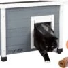 MyMax Kattenhuis - Hout - Openslaand Bitumen Dak - Kattenhuis Voor Buiten - Kattenhok - Kattenhuisje Hout - Grijs - 57*45*43CM 2 MyMax Kattenhuis - Hout - Openslaand Bitumen Dak - Kattenhuis Voor Buiten - Kattenhok - Kattenhuisje Hout - Grijs - 57*45*43CM -Kattenproducten 1200x772 1