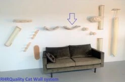 RHRQuality Wandmeubel Wandmontage Klimmuur Kat 53 X 43cm Luxe Hangmat XXL Creme Klim Wand Muur Krabpaal Katten Muurbevestiging -Kattenproducten 1200x786 1