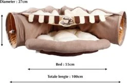 SODEAL Kattentunnel - Katten Huis - Tunnel Kat - Cat House - Kattenmand - Katten Tunnel 8 SODEAL Kattentunnel - Katten Huis - Tunnel Kat - Cat House - Kattenmand - Katten Tunnel -Kattenproducten 1200x793 1
