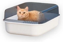 Merkloos Kattenbak - Zwart - Open - Incl. Schep - Modern - Hip - Trendy - Design Kattenbak 14 Merkloos Kattenbak - Zwart - Open - Incl. Schep - Modern - Hip - Trendy - Design Kattenbak -Kattenproducten 1200x793