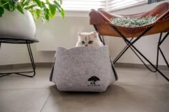 Djambo Grijs Kattenmand Vilt Met 1 Zacht Kussen - Elegant En Praktisch Kattenbed - Comfortabel En Origineel Design 10 Djambo Grijs Kattenmand Vilt Met 1 Zacht Kussen - Elegant En Praktisch Kattenbed - Comfortabel En Origineel Design -Kattenproducten 1200x798 10