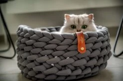 Djambo Kattenmanden, Gevlochten En Zachte Kattenbed, Comfortabel En Warm. 11 Djambo Kattenmanden, Gevlochten En Zachte Kattenbed, Comfortabel En Warm. -Kattenproducten 1200x798 7